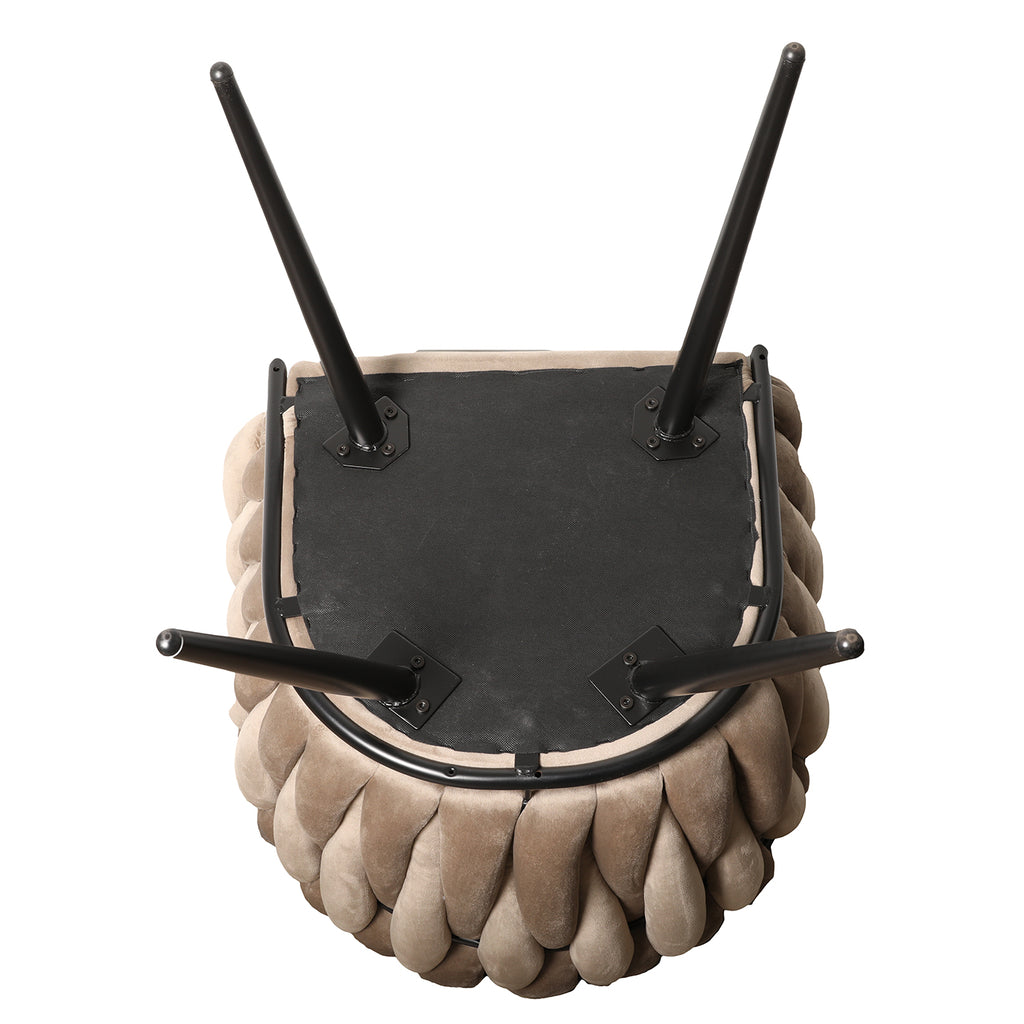 Wave Chair zand wit (set van 2)